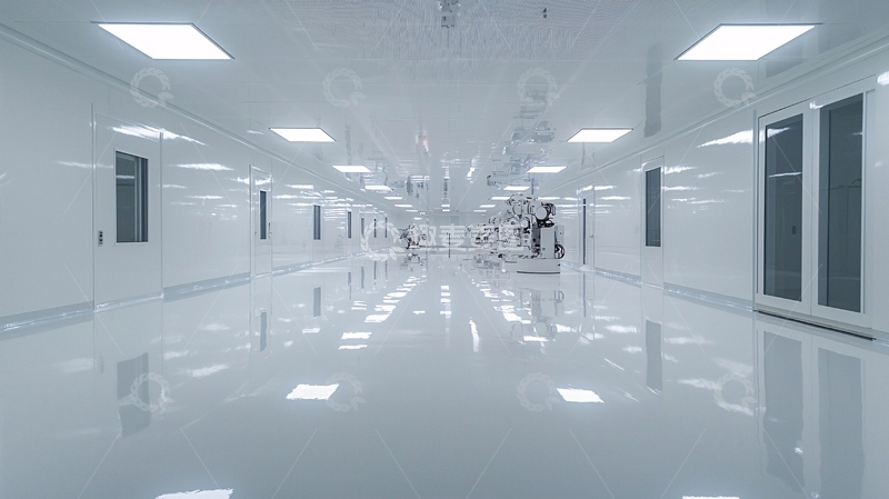 高清大图下载【趣麦麦图】洁净室走廊