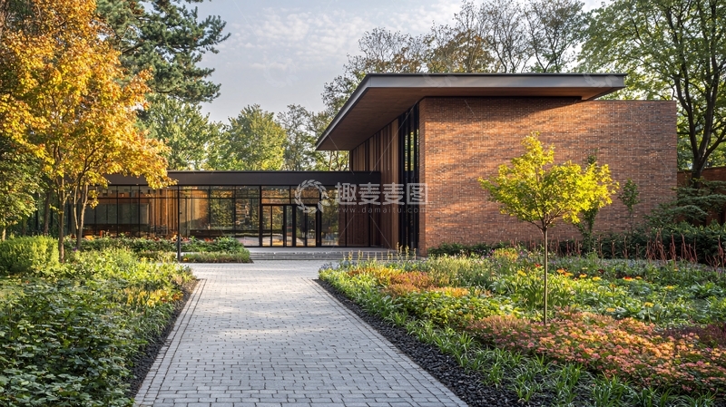 高清大图下载【趣麦麦图】红砖建筑