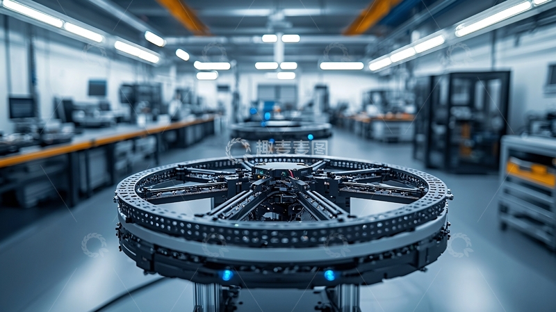 高清大图下载【趣麦麦图】精密机械圆形装置特写