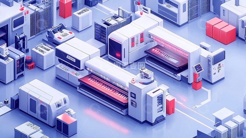 高清大图下载【趣麦麦图】智能工厂