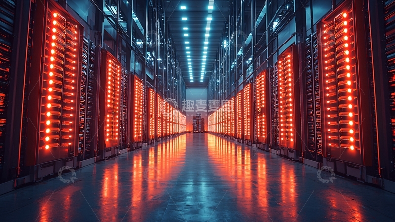 高清大图下载【趣麦麦图】数据中心服务器机房