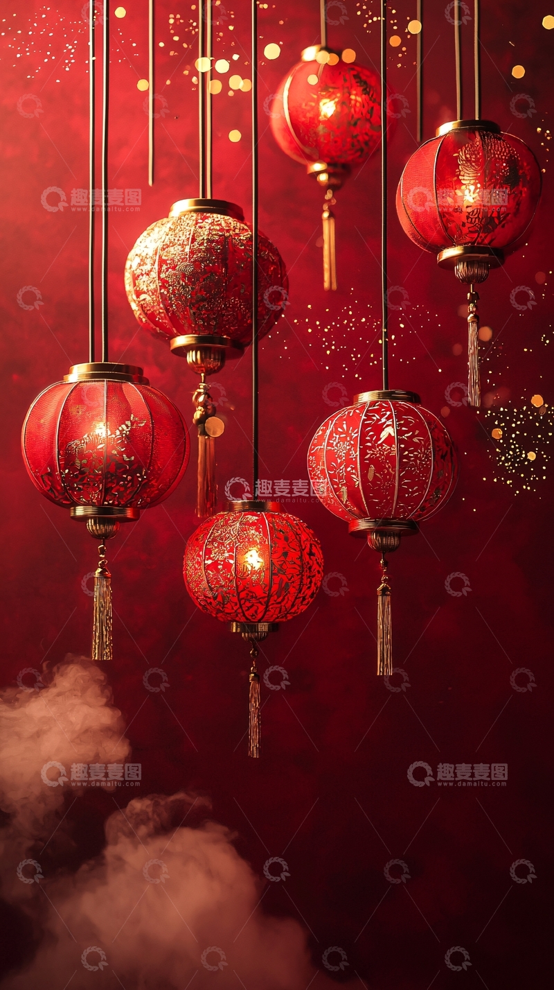 高清大图下载【趣麦麦图】红灯笼