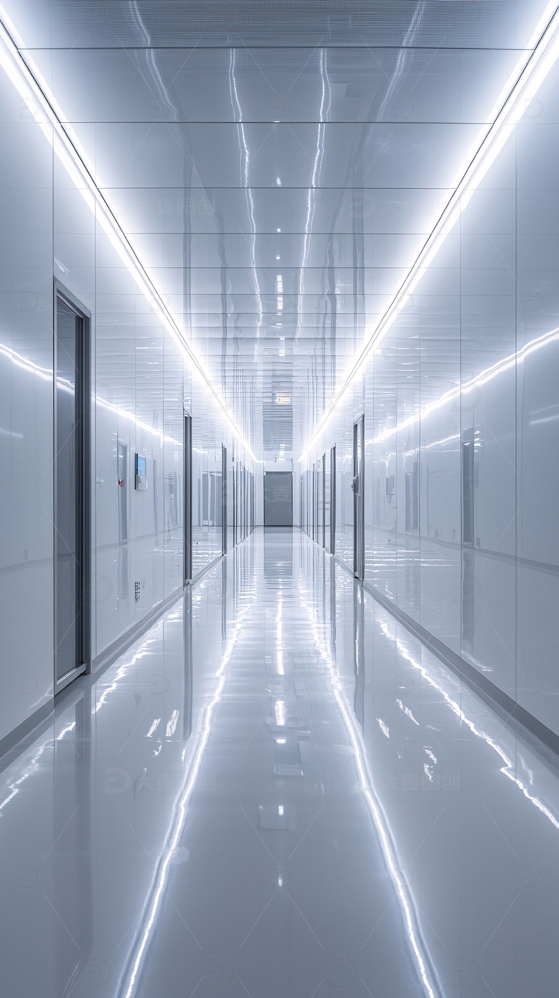 高清大图下载【趣麦麦图】明亮走廊