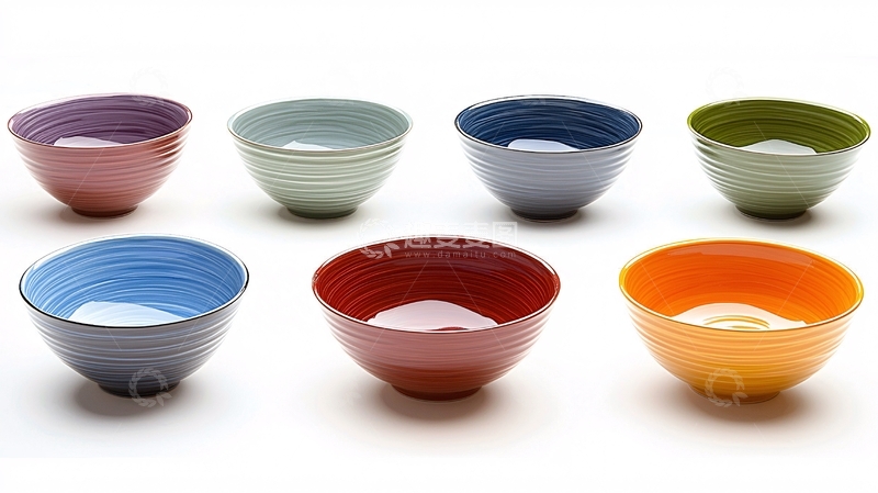 高清大图下载【趣麦麦图】-彩色碗