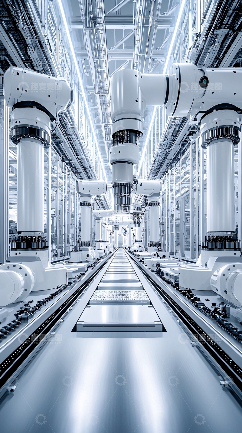 高清大图下载【趣麦麦图】智能工厂