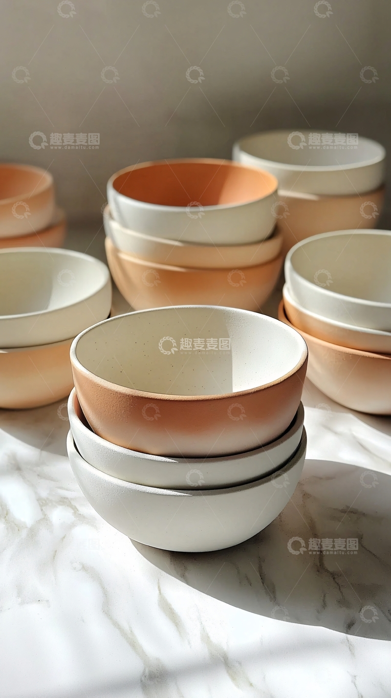 高清大图下载【趣麦麦图】日式陶瓷碗