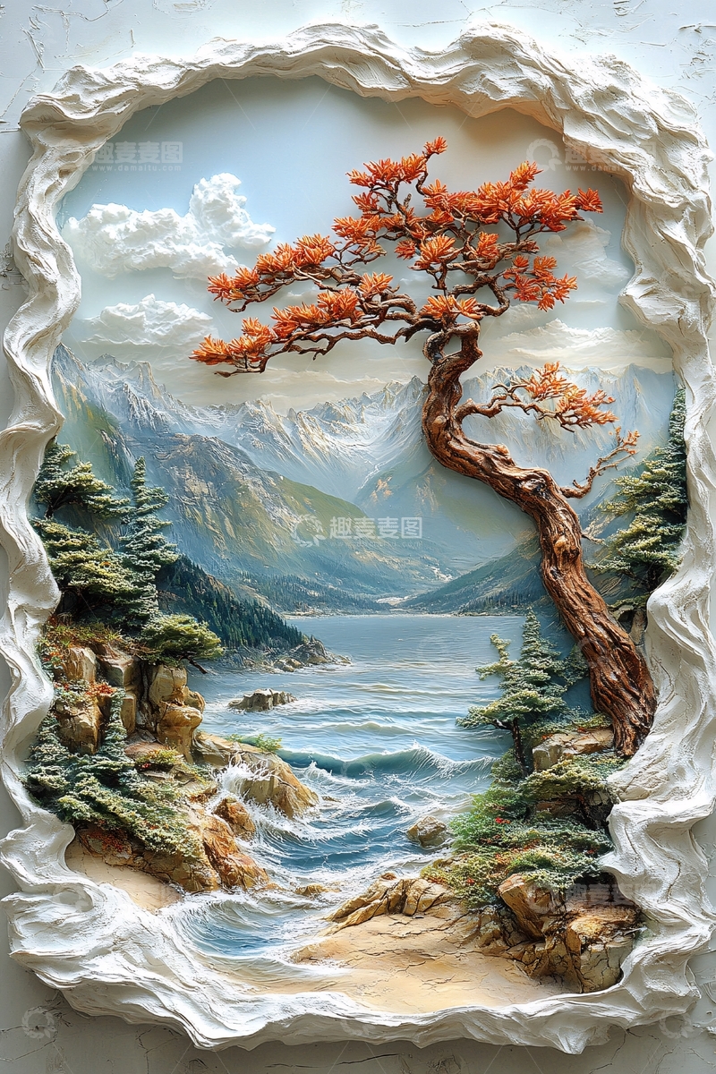 高清大图下载【趣麦麦图】艺术风格的风景画