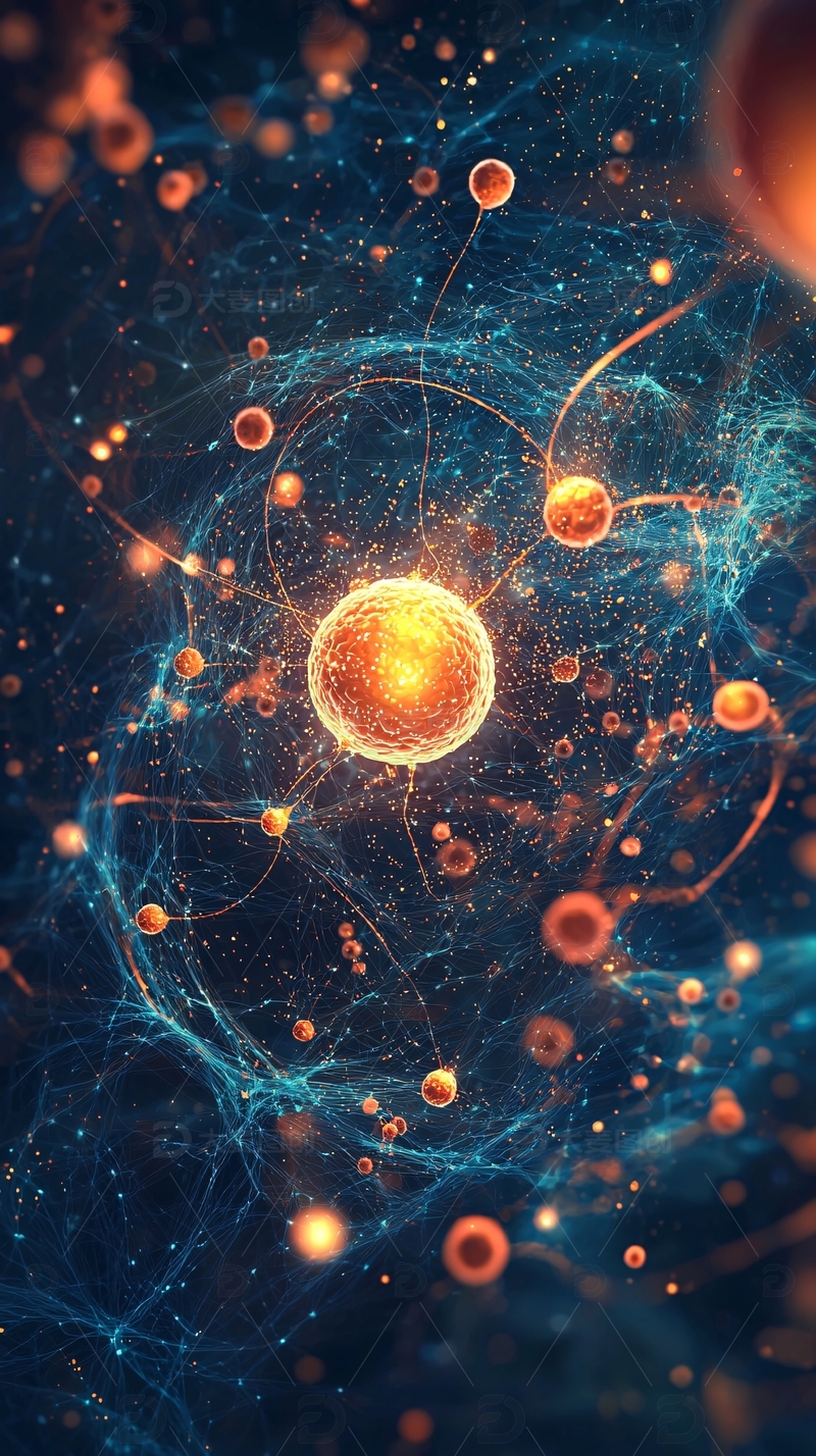 高清大图下载【趣麦麦图】细胞微观世界
