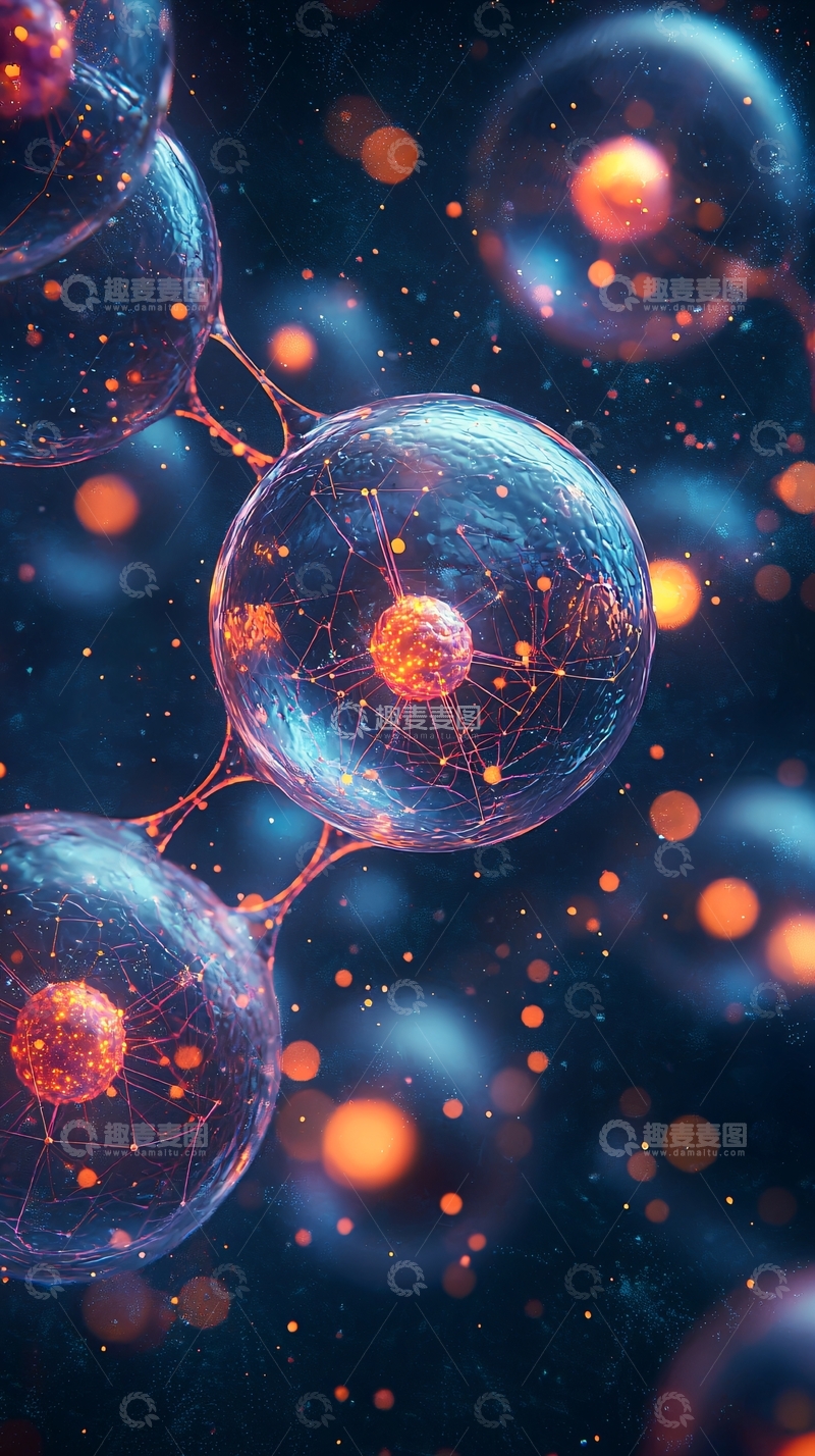 高清大图下载【趣麦麦图】细胞结构
