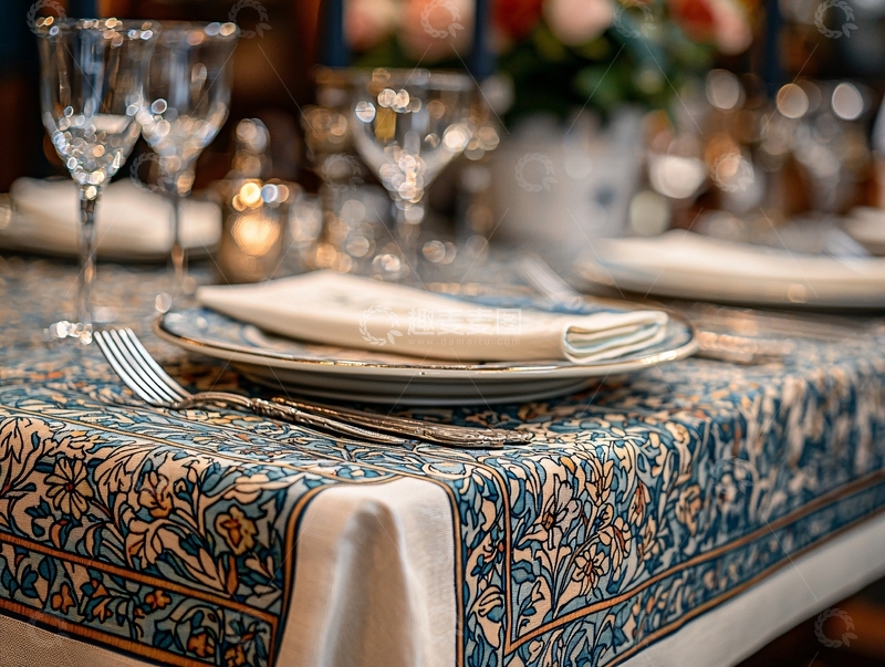 高清大图下载【趣麦麦图】精致餐桌