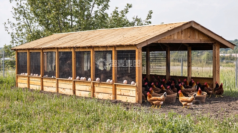 高清大图下载【趣麦麦图】乡村鸡舍