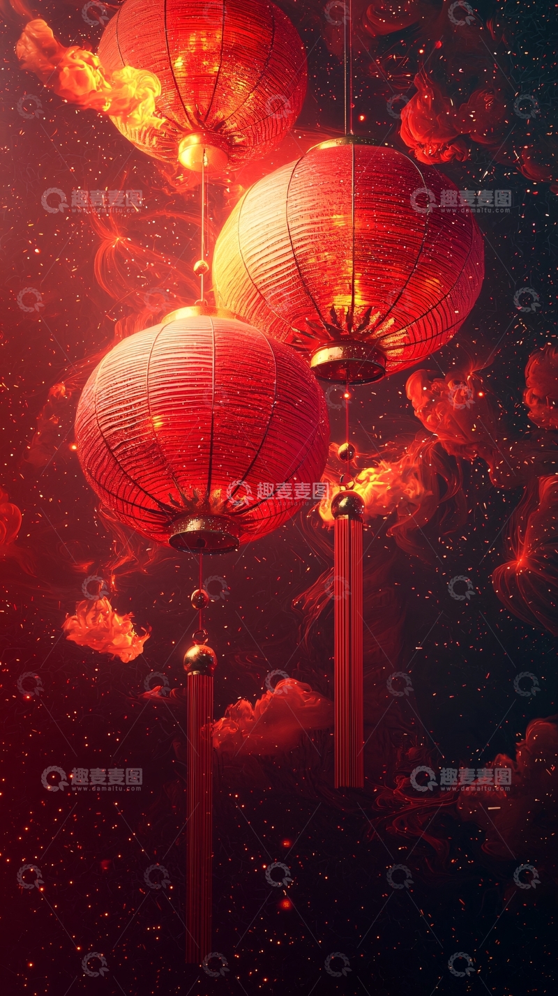 高清大图下载【趣麦麦图】红灯笼