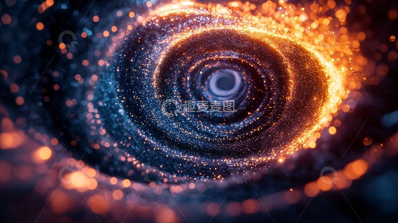 高清大图下载【趣麦麦图】旋转星云