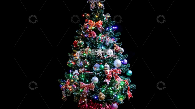 高清大图下载【趣麦麦图】圣诞树