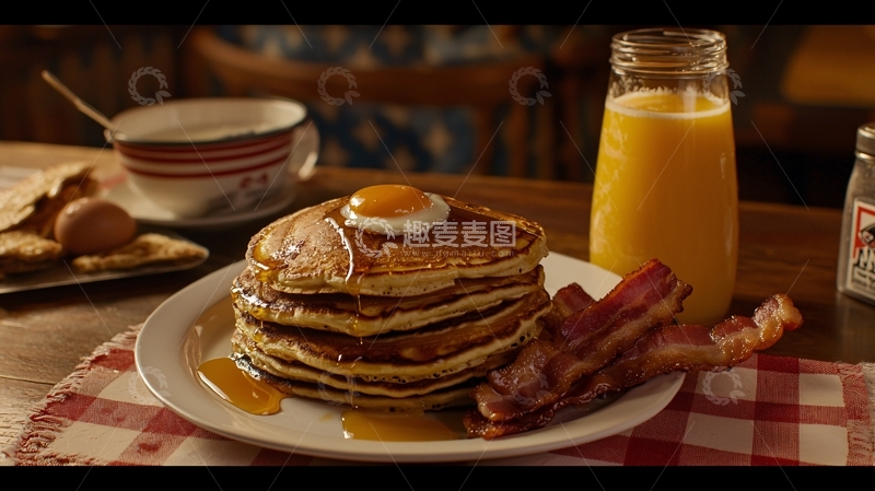 高清大图下载【趣麦麦图】美味早餐