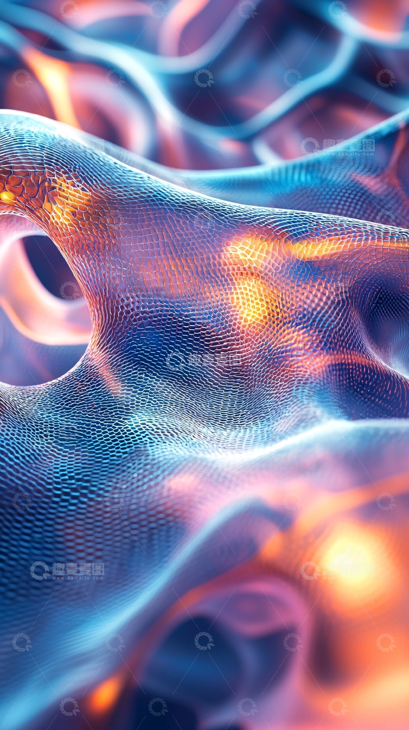 高清大图下载【趣麦麦图】流体抽象艺术