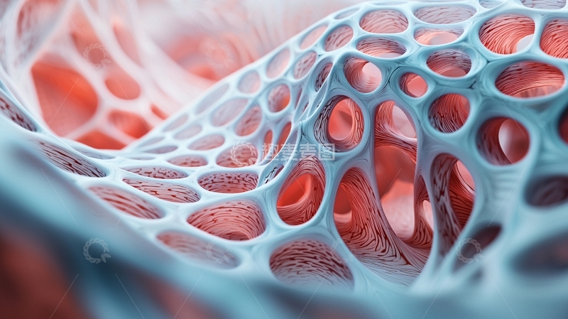 高清大图下载【趣麦麦图】抽象蜂窝结构