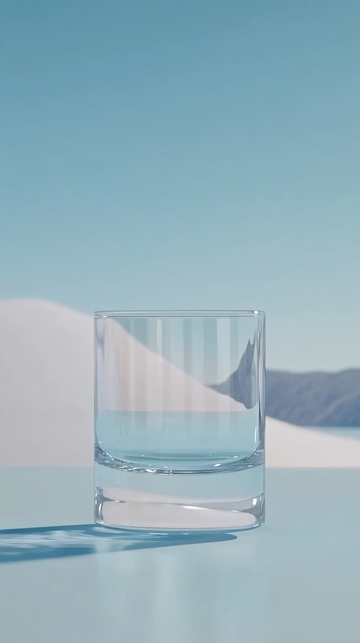 简约透明玻璃杯