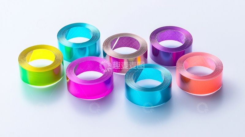 高清大图下载【趣麦麦图】彩色透明环形饰品