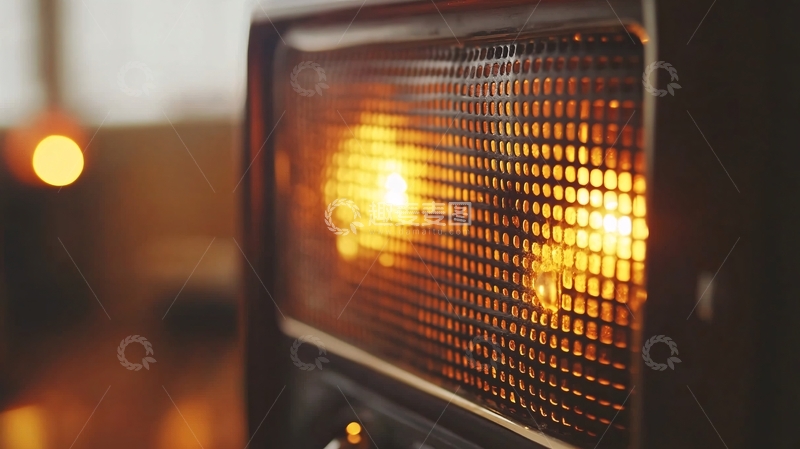高清大图下载【趣麦麦图】老式电暖器特写