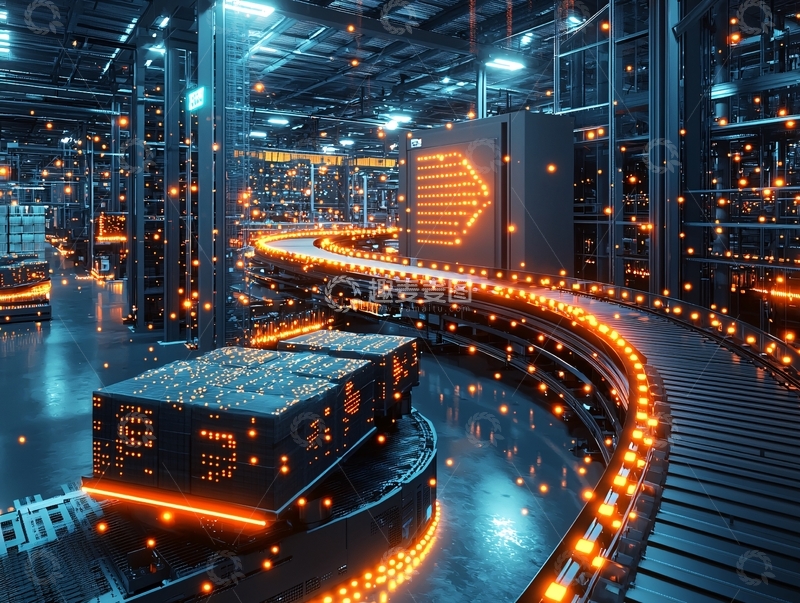 高清大图下载【趣麦麦图】未来工厂