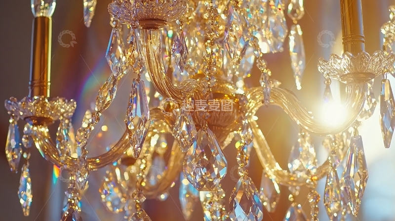 高清大图下载【趣麦麦图】奢华水晶吊灯