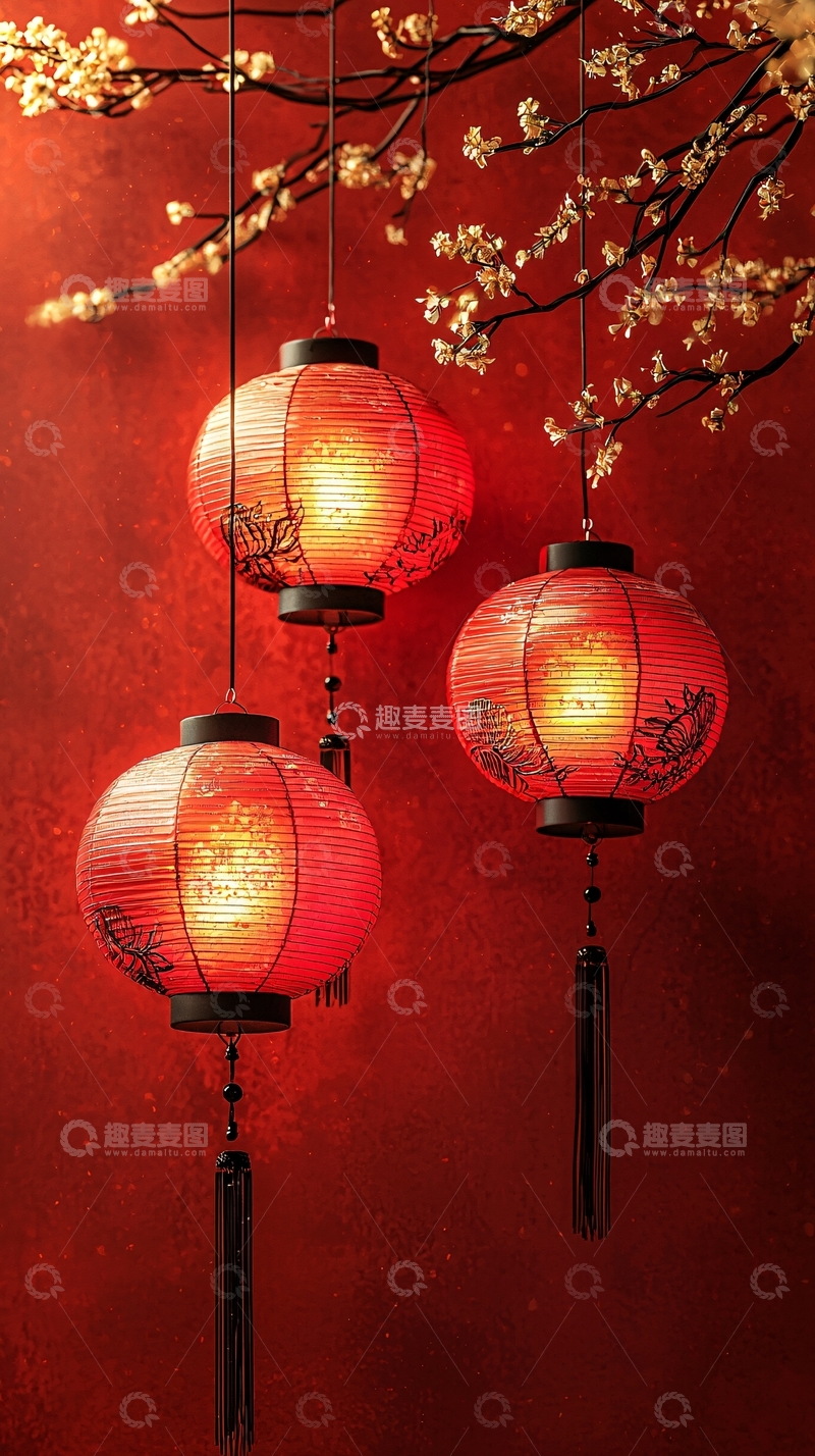 高清大图下载【趣麦麦图】红灯笼
