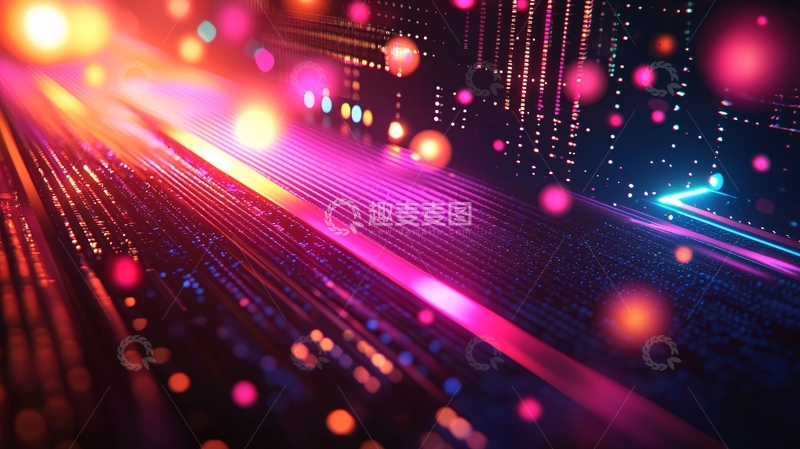 高清大图下载【趣麦麦图】科技感炫酷背景2