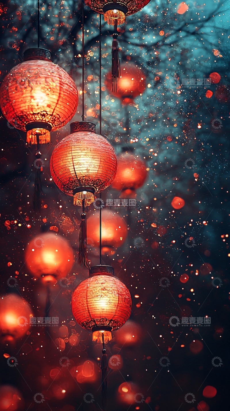 高清大图下载【趣麦麦图】红灯笼