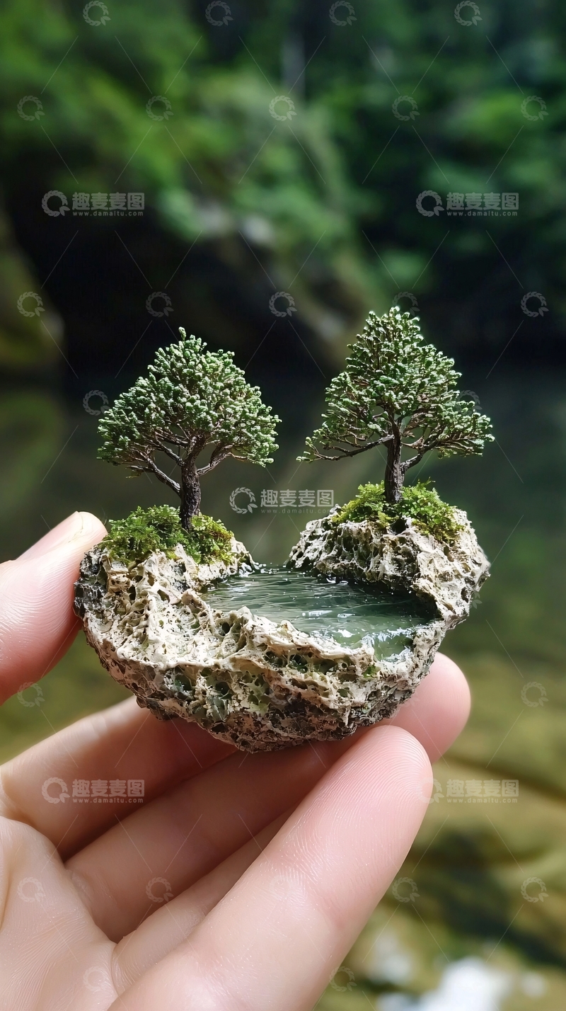 高清大图下载【趣麦麦图】微型景观