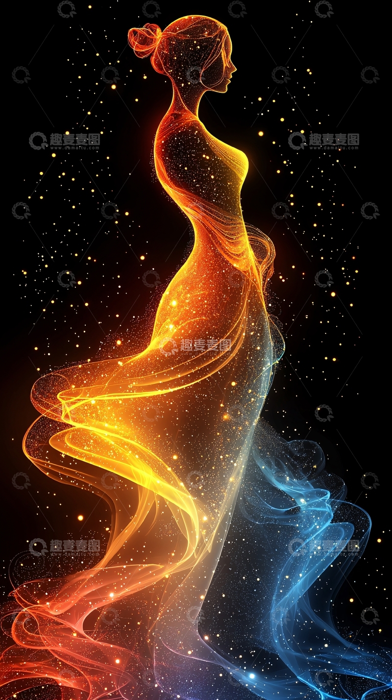 高清大图下载【趣麦麦图】优雅女子