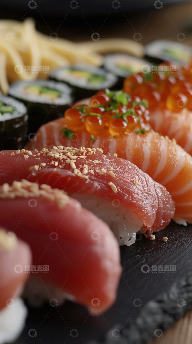高清大图下载【趣麦麦图】寿司拼盘