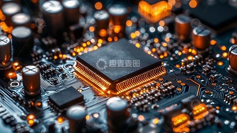 高清大图下载【趣麦麦图】电子元件特写