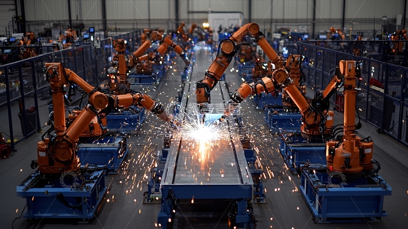 高清大图下载【趣麦麦图】自动化工厂