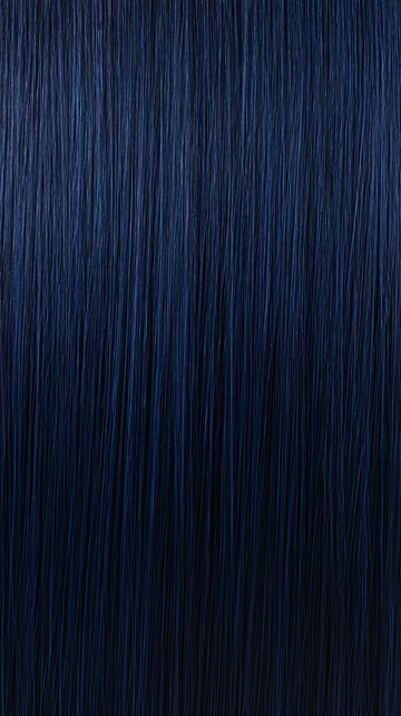 深蓝色直发发丝质感