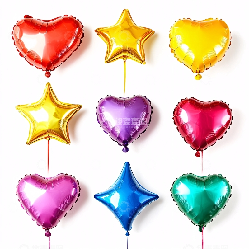 高清大图下载【趣麦麦图】彩色气球