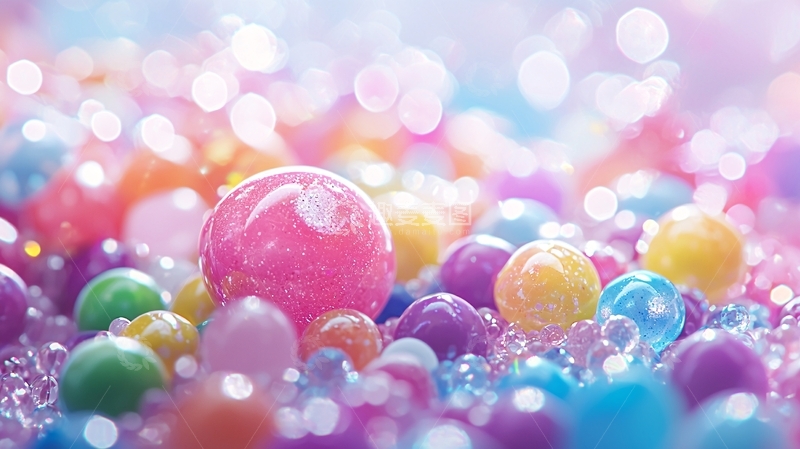 高清大图下载【趣麦麦图】彩色水晶球