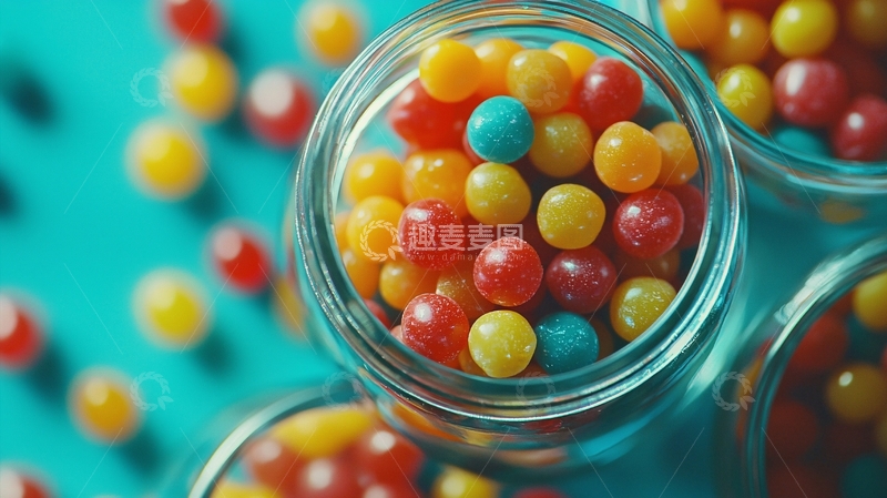高清大图下载【趣麦麦图】彩色糖果