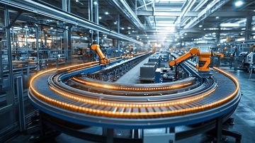 工厂自动化生产线场景