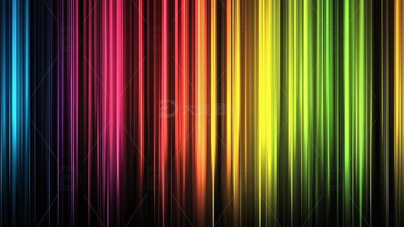 彩色竖条纹背景