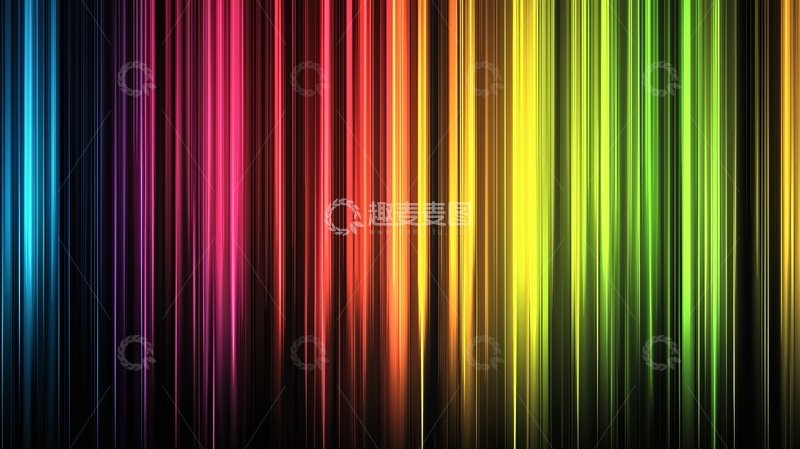 高清大图下载【趣麦麦图】彩色竖条纹背景