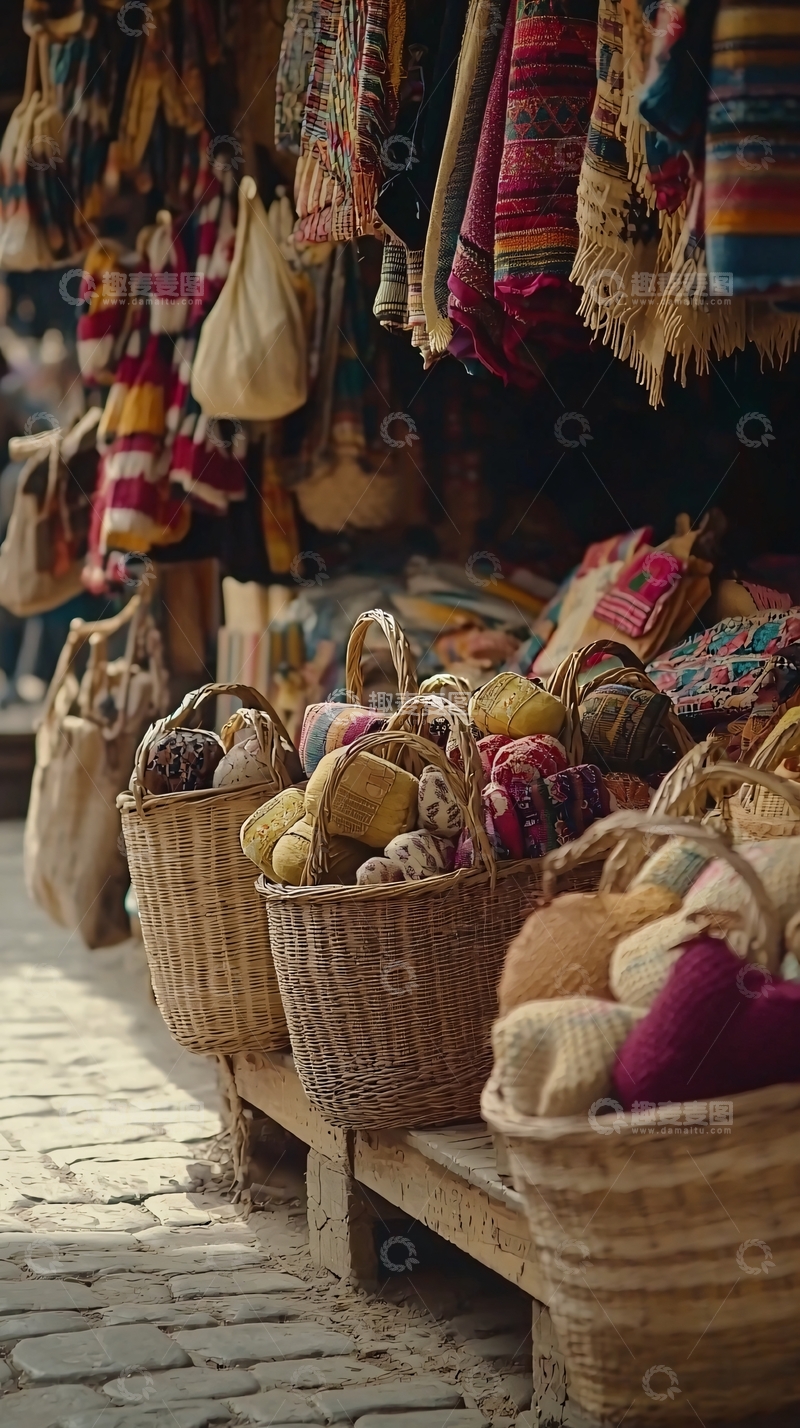 高清大图下载【趣麦麦图】集市手工编织品