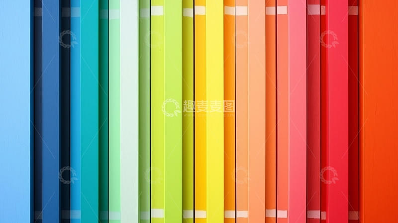 高清大图下载【趣麦麦图】彩色条纹背景