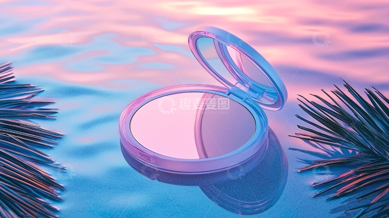 高清大图下载【趣麦麦图】粉色系化妆镜