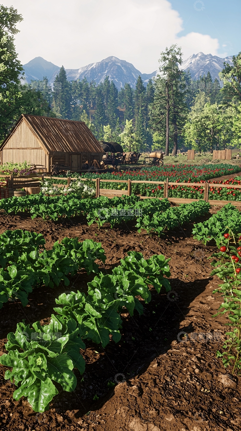 高清大图下载【趣麦麦图】田园风光170