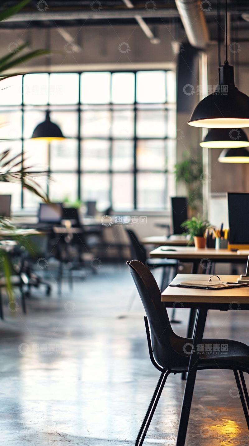 高清大图下载【趣麦麦图】现代化开放式办公空间