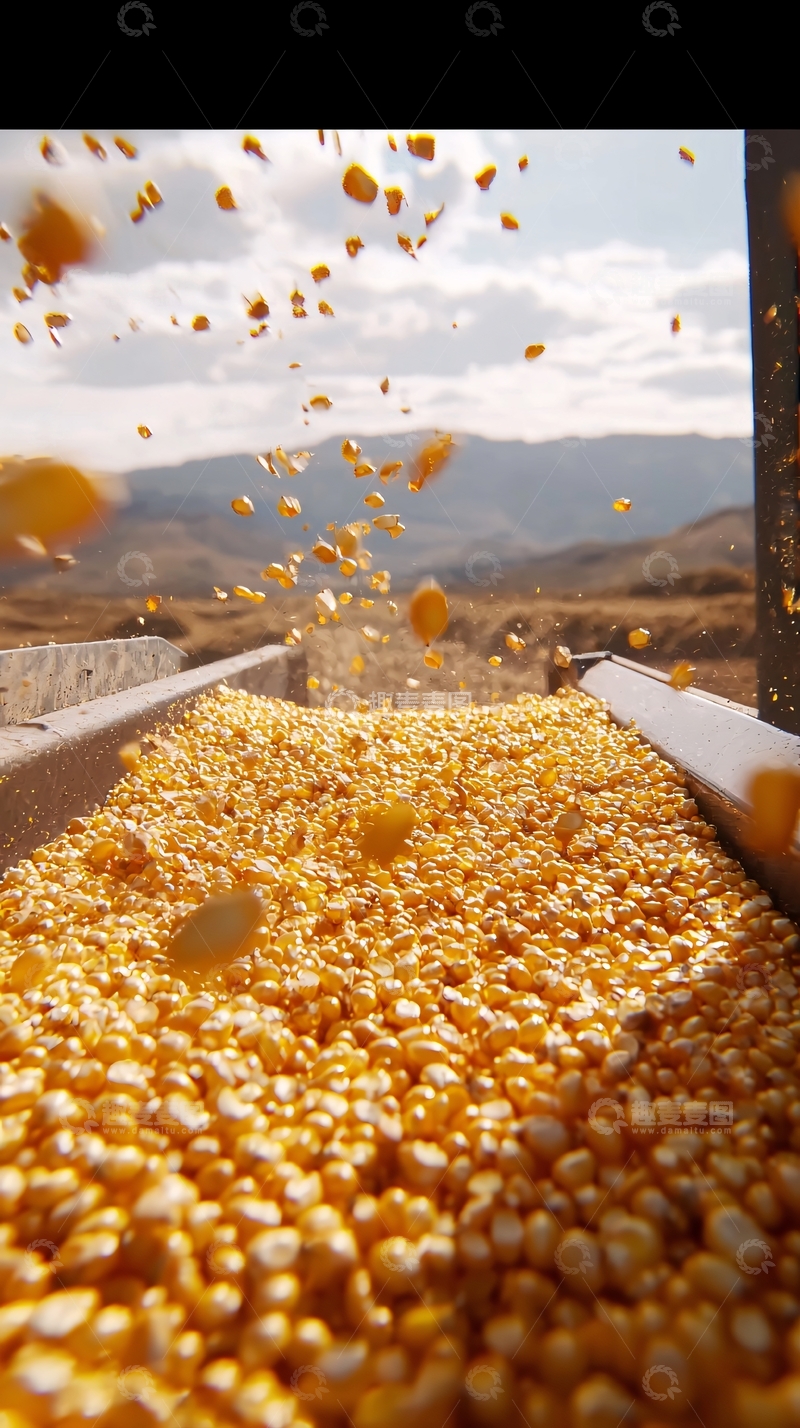高清大图下载【趣麦麦图】玉米丰收