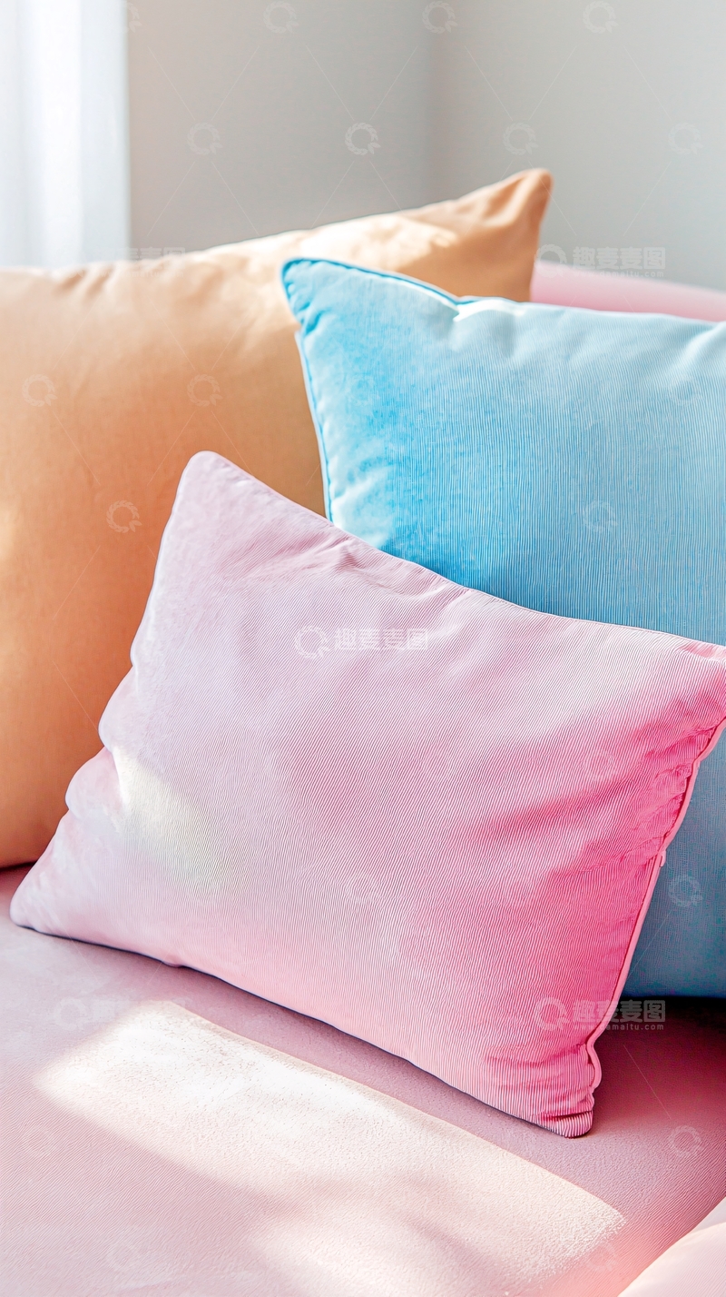 高清大图下载【趣麦麦图】抱枕