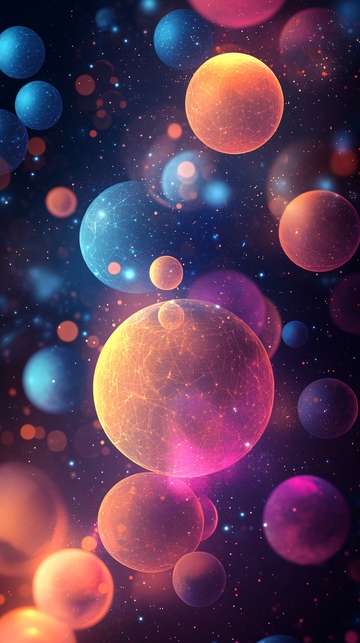 彩色星球