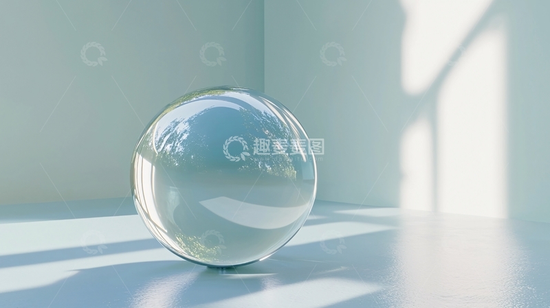 高清大图下载【趣麦麦图】透明玻璃球